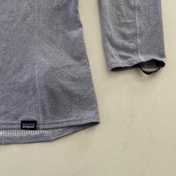 PATAGONIA Capilene Baselayer 1/4 Zip Pullover Midweight Polartec Lavender size s - Picture 4 of 5